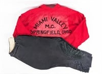 1950's Miami Valley Motorcycle Club Shirt & Pants