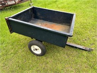 Metal Yard Cart with Dump Bed
