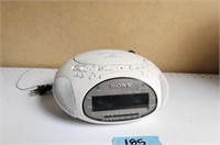 Sony Dream machine AM/FM CD Clock Radio