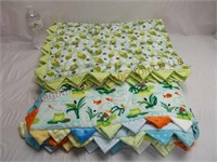 Hand Made Baby Blankets ~ Lot of 2