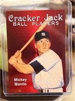 Mickey Mantle ACEO NNO Cracker Jack Baseball Card