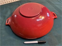 CAST ENAMEL WOK