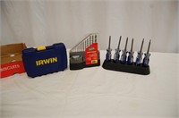Irwin Drill Bits & Bald Eagle Screwdriver Set