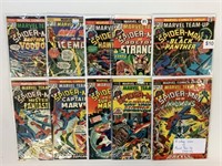 10 Vintage Marvel Team-Up Comics 1973-74