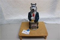 Hamms 1973 Ceramic Decanter