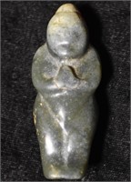 2 3/8" Finely Made Jade Clasping Hands "Wai" Woman