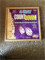 4 Way Count Down Board Game