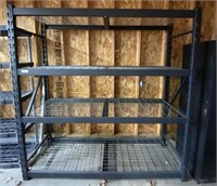 77" Steel Garage Shelving