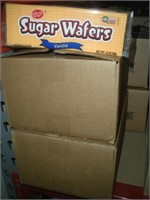 Sugar wafers 144 retail pieces 1 lot