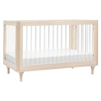 Babyletto Lolly 3-in-1 Crib  Natural/Acrylic