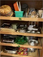 Kitchen Wares Inside Cabinets. Studio Nova