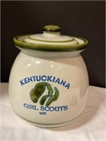 Girl Scouts cookie jar