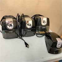 (4) Electric Pencil Sharpeners      (R206)