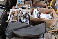 5 BOXES OF ASSORTED LAWN MOWER PARTS
