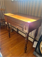 Stunning Carved Writing Desk with Chair