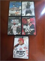 LOT DEAL OF 5 ASSORTED PS2 GAMES