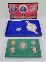 1979, 1986 & 1995 US Mint Proof Sets.