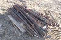 Approx (65) Steel Fence Post
