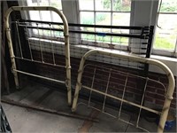 IRON TWIN BED, FRAME