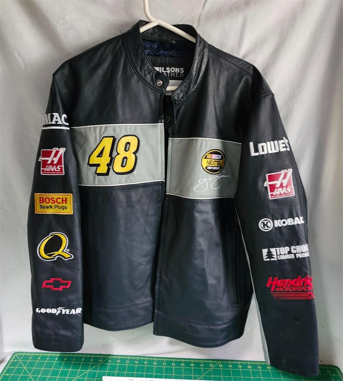 Nascar Chase Jimmie Johnson leather jacket