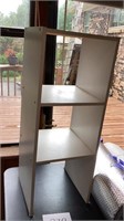 3 shelf storage rack, 12 x 12 x 3 1 inches high,