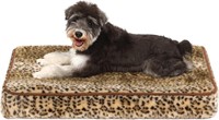 Luxury Faux Fur Orthopedic Bed, Medium Dogs