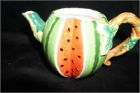 Ceramic Watermelon Tea Pot