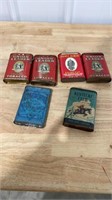 Union Leader & other tobacco tins