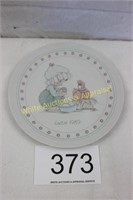 Precious Moments Easter Collectors Plate - 1989