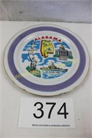 Alabama State Collectors Plate