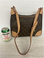 Marked Louis Vuitton shoulder bag purse