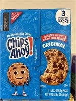 Chips Ahoy 3 packs