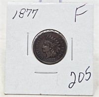 1877 Cent F