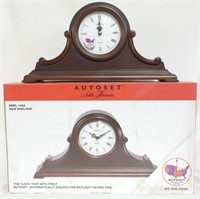 Seth Thomas Mantel Clock with Box 9x17x4.5
