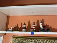 Lot Of Small Lighthouse Figurines