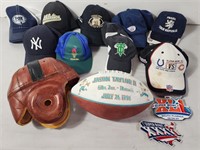 Sports hats, football, vintage Glory Helmet