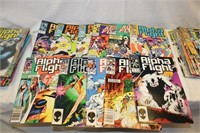 88 Alpha Flight Marvel Comic Books