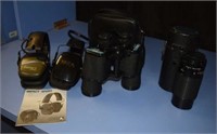 Tasco 20x50 Binoculars w/ Case, JC Penney Auto