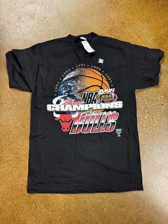 NOS Chicago Bulls NBA 6 Time Champions Shirt