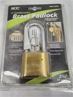 Brass Combination Padlock