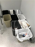 Trash Cans (QTY 12)