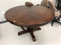 Round Wooden Table 48" Round