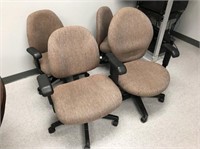 Rolling Office Chairs (QTY 4)