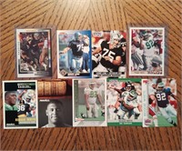 Reggie White & Howie Long Football Card Lot