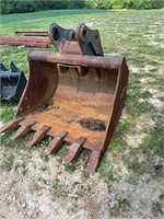 Tag Excavator Bucket 48” wide