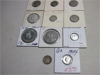 Lot of Various Misc. Coins - Some Silver