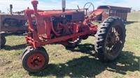 Farmall F Series Tractor non-run Good tires, rear