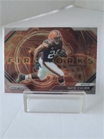 2023 Prizm Nick Chubb Fireworks Insert