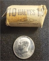 UNCIRC ROLL 1973D KENNEDY HALVES