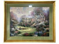 Thomas Kinkade "Gardens Beyond Spring Gate" Print